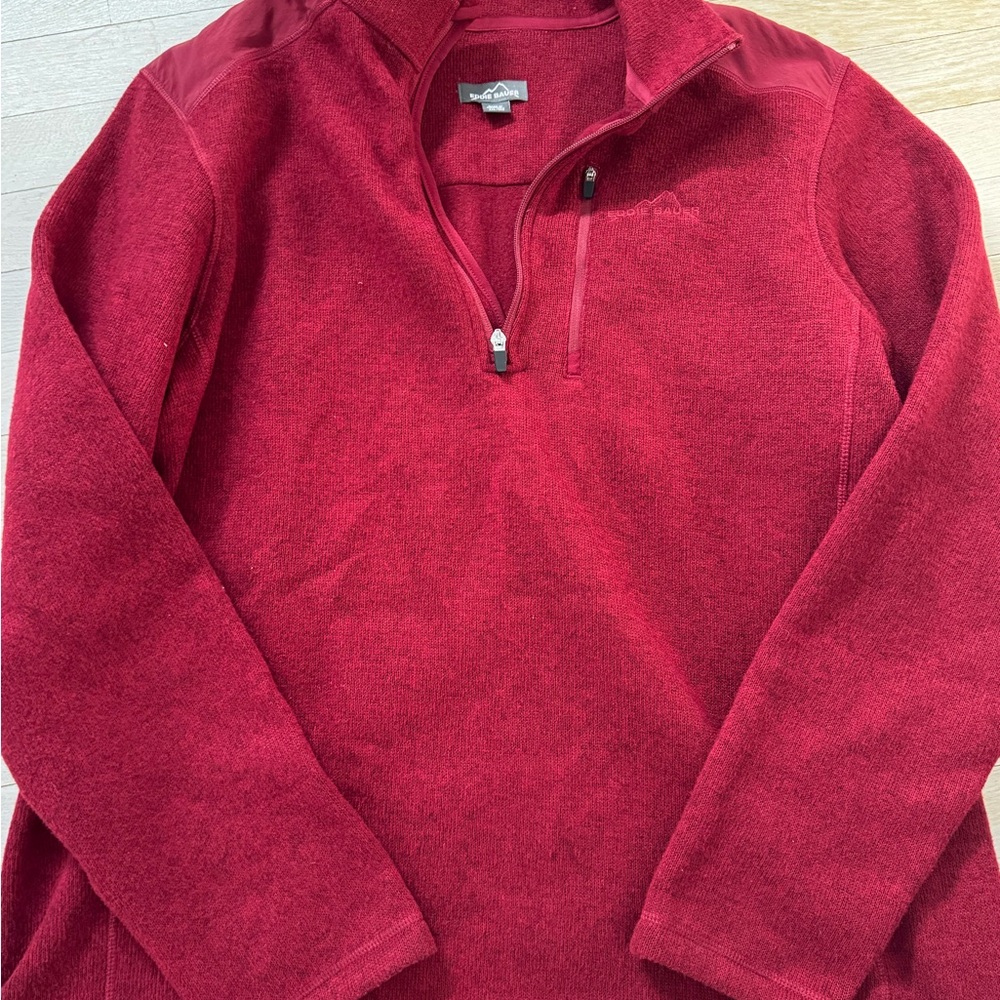 Eddie Bauer XXL sweater red